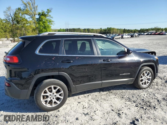 2018 Jeep Cherokee Latitude Plus with VIN 1C4PJLLB8JD509791, listed as a Copart auction lot 53242355 with 46,973 mi miles and Salvage Title. Bid and sale history available at carsss.com. Image 3.