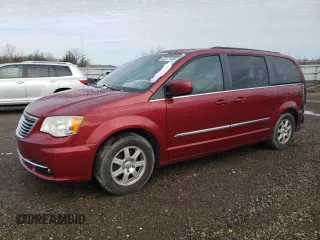 2012 Chrysler Town & Country Touring with VIN 2C4RC1BG3CR348836, listed as a Copart auction lot 52177105 with 184,059 mi miles and Salvage Title. Bid and sale history available at carsss.com. Image 1.