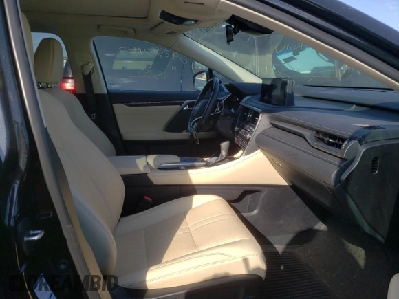 2022 Lexus RX with VIN 2T2JGMDAXNC075517, listed as a Copart auction lot 64280452 with 15,789 mi miles. Bid and sale history available at carsss.com. Image 5.