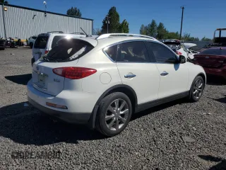 2008 Infiniti EX Journey with VIN JNKAJ09F08M355021, listed as a Copart auction lot 69666424 with 166,788 mi miles and Salvage Title. Bid and sale history available at carsss.com. Image 3.