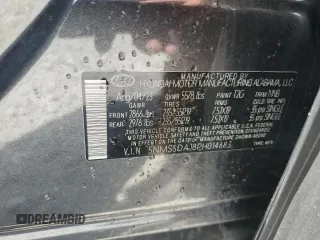 2023 Hyundai Santa Fe Hybrid Limited with VIN 5NMS5DA18PH014683, listed as a Copart auction lot 60759014 with 10,987 mi miles and Clean Title. Bid and sale history available at carsss.com. Image 12.