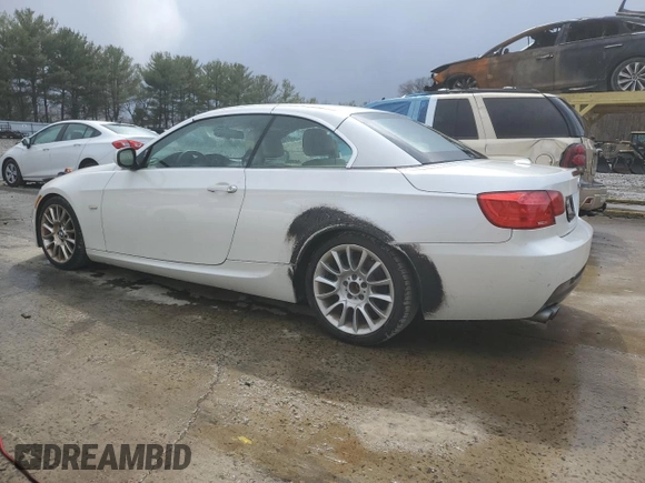 2013 BMW 3 Series 328i with VIN WBADW7C53DE733133, listed as a Copart auction lot 50833315 with 69,835 mi miles and Clean Title. Bid and sale history available at carsss.com. Image 2.