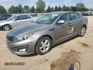 2014 Kia Optima LX with VIN 5XXGM4A78EG345272, listed as a Copart auction lot 55473895 with 150,870 mi miles and Salvage title. Bid and sale history available at DreamBid. Image 1.