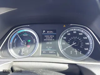 2021 Hyundai Sonata Hybrid SEL with VIN KMHL34JJ0MA024040, listed as a IAAI auction lot 41597221 with 54,891 mi miles. Bid and sale history available at carsss.com. Image 7.