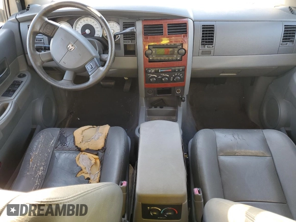 2005 Dodge Durango SLT с VIN 1D4HD48D25F587315, выставлен на аукционе Copart как лот 81056954 с пробегом Не указан миль и Списание • Salvage title. История ставок и продаж доступна на DreamBid. Изображение 8.