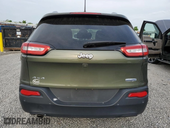 2018 Jeep Cherokee Latitude Plus with VIN 1C4PJMLB6JD602685, listed as a Copart auction lot 53741765 with 105,984 mi miles and Salvage title. Bid and sale history available at DreamBid. Image 6.