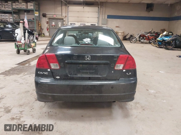 2004 Honda Civic LX with VIN 2HGES165X4H517818, listed as a IAAI auction lot 42164416 with 164,918 mi miles and . Bid and sale history available at carsss.com. Image 15.