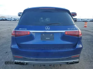 2021 Mercedes-Benz GLS 63 AMG with VIN 4JGFF8KE0MA387631, listed as a Copart auction lot 60719164 with 46,530 mi miles and Salvage Title. Bid and sale history available at DreamBid. Image 6.