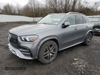 2023 Mercedes-Benz GLE 53 AMG with VIN 4JGFB6BB3PA952514, listed as a Copart auction lot 38132264 with 9,394 mi miles and . Bid and sale history available at DreamBid. Image 1.
