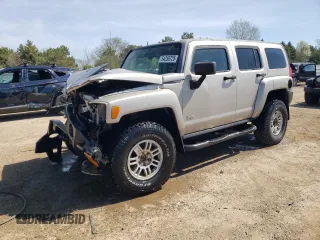 2008 Hummer H3 Luxury z VIN 5GTEN13E888132658, wystawiony jako Copart lot #54259725 z przebiegiem 101 402 mil mil oraz Szkoda całkowita • Salvage title. Historia ofert i sprzedaży dostępna na DreamBid. Obrazek 1.
