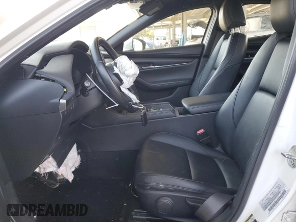2020 Mazda Mazda3 Hatchback with VIN JM1BPALM8L1161025, listed as a Copart auction lot 48594815 with 43,326 mi miles and Salvage Title. Bid and sale history available at carsss.com. Image 7.