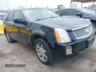 2005 Cadillac SRX with VIN 1GYEE63A950109959, listed as a IAAI auction lot 41937524 with 180,532 mi miles. Bid and sale history available at carsss.com. Image 1.