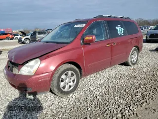 2008 Kia Sedona EX with VIN KNDMB233386198109, listed as a Copart auction lot 86275264 with 176,894 mi miles and Salvage Title. Bid and sale history available at carsss.com. Image 1.