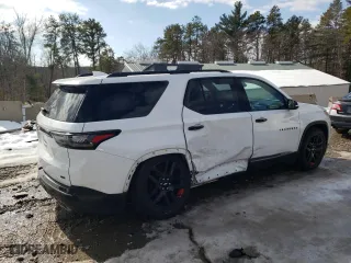 2018 Chevrolet Traverse Premier with VIN 1GNEVJKW6JJ162281, listed as a Copart auction lot 45654945 with 92,438 mi miles and Salvage Title. Bid and sale history available at carsss.com. Image 3.