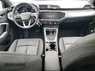 2022 Audi Q3 S line Premium with VIN WA1DECF39N1141117, listed as a Copart auction lot 46456245 with 30,705 mi miles and Salvage Title. Bid and sale history available at carsss.com. Image 8.