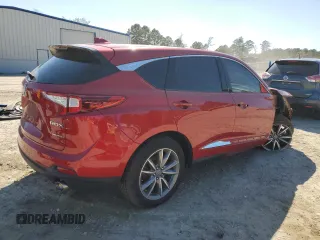 2020 Acura RDX Technology with VIN 5J8TC2H56LL004638, listed as a Copart auction lot 50221165 with 108,012 mi miles and Salvage Title. Bid and sale history available at DreamBid. Image 3.