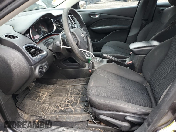 2015 Dodge Dart SXT with VIN 1C3CDFBB6FD344442, listed as a Copart auction lot 47807605 with 134,182 mi miles and Clean Title. Bid and sale history available at carsss.com. Image 7.