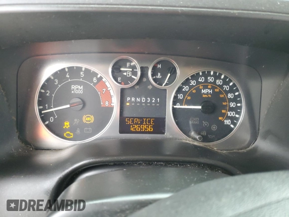 2008 Hummer H3 SUV Luxury with VIN 5GTEN13E188134204, listed as a Copart auction lot 46064915 with 126,956 mi miles and Salvage Title. Bid and sale history available at carsss.com. Image 9.