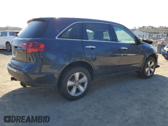 2013 Acura MDX with VIN 2HNYD2H27DH516540, listed as a Copart auction lot 46421315 with 157,498 mi miles and Salvage Title. Bid and sale history available at carsss.com. Image 3.