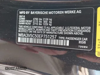 2014 BMW 4 Series 428i with VIN WBA3V5C50EP751257, listed as a IAAI auction lot 42431133 with 99,070 mi miles and . Bid and sale history available at DreamBid. Image 9.