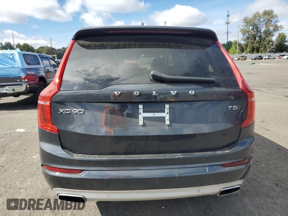 2021 Volvo XC90 Momentum with VIN YV4102PK1M1720959, listed as a Copart auction lot 72402494 with 46,135 mi miles and Salvage Title. Bid and sale history available at carsss.com. Image 6.