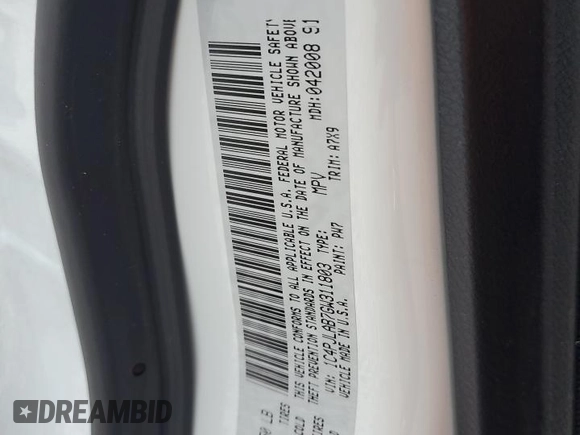 2016 Jeep Cherokee Sport with VIN 1C4PJLAB7GW311803, listed as a Copart auction lot 64660745 with 105,599 mi miles and Clean title. Bid and sale history available at DreamBid. Image 13.