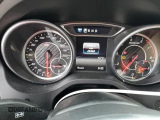 2017 Mercedes-Benz CLA 45 AMG with VIN WDDSJ5CB2HN424882, listed as a Copart auction lot 46393955 with 49,468 mi miles and Salvage Title. Bid and sale history available at DreamBid. Image 9.