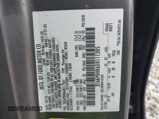 2013 Ford Fusion SE with VIN 3FA6P0HR6DR111205, listed as a IAAI auction lot 42082946 with 204,898 mi miles. Bid and sale history available at carsss.com. Image 9.