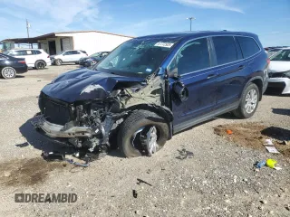 2019 Honda Pilot LX with VIN 5FNYF5H17KB014347, listed as a Copart auction lot 87772925 with 144,949 mi miles and Clean Title. Bid and sale history available at carsss.com. Image 1.