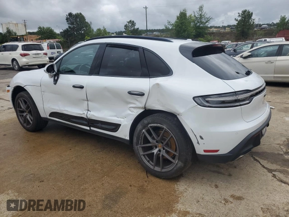2023 Porsche Macan with VIN WP1AA2A53PLB20826, listed as a Copart auction lot 56461875 with 22,357 mi miles and Salvage title. Bid and sale history available at DreamBid. Image 2.