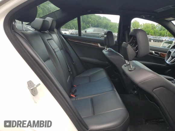 2013 Mercedes-Benz C 300 Sport with VIN WDDGF8AB1DG032261, listed as a Copart auction lot 63819795 with 162,525 mi miles and Salvage title. Bid and sale history available at DreamBid. Image 10.