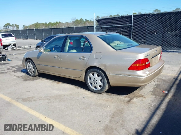 2003 Lexus LS 430 with VIN JTHBN30FX30099123, listed as a IAAI auction lot 41469324 with 170,104 mi miles and . Bid and sale history available at DreamBid. Image 3.