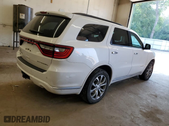 2018 Dodge Durango Citadel Anodized Platinum with VIN 1C4SDJET1JC306663, listed as a Copart auction lot 66264625 with 126,423 mi miles and Clean title. Bid and sale history available at DreamBid. Image 3.
