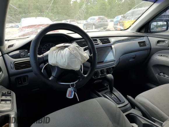 2006 Mitsubishi Lancer ES with VIN JA3AJ26E66U062230, listed as a Copart auction lot 53468845 with 146,858 mi miles and Salvage Title. Bid and sale history available at DreamBid. Image 8.