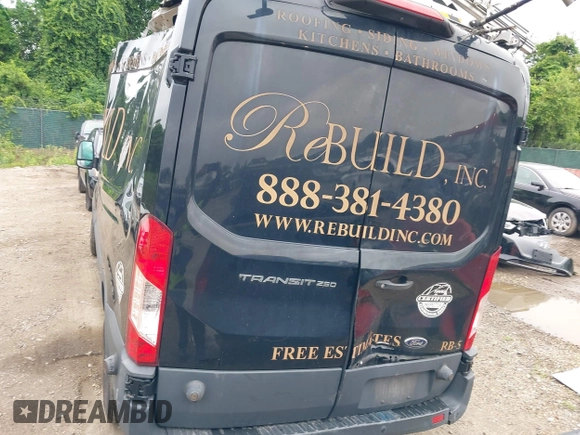 2018 Ford Transit with VIN 1FTYR2CM1JKA03238, listed as a IAAI auction lot 42427850 with Not provided miles and . Bid and sale history available at DreamBid. Image 16.
