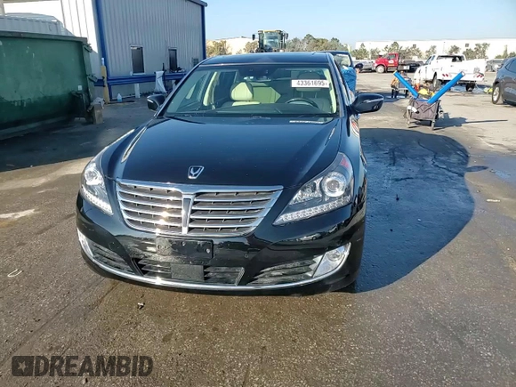 2016 Hyundai Equus Signature with VIN KMHGH4JH8GU104592, listed as a Copart auction lot 43361695 with 29,354 mi miles and Salvage Title. Bid and sale history available at DreamBid. Image 14.