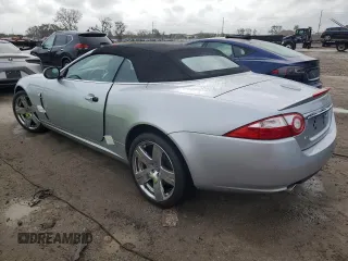 2007 Jaguar XK with VIN SAJWA44B075B14950, listed as a Copart auction lot 79556344 with 10,571 mi miles and Non Repairable. Bid and sale history available at carsss.com. Image 2.