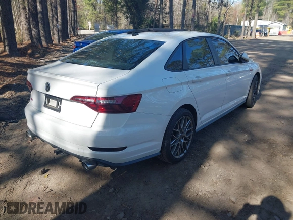 2020 Volkswagen Jetta GLI S with VIN 3VW6T7BUXLM038747, listed as a IAAI auction lot 41937087 with 71,831 mi miles and . Bid and sale history available at DreamBid. Image 4.