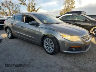2010 Volkswagen CC Sport with VIN WVWNN7ANXAE552099, listed as a Copart auction lot 73831174 with 0 mi miles and Salvage Title. Bid and sale history available at carsss.com. Image 4.