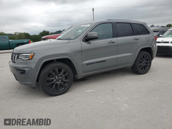 2020 Jeep Grand Cherokee Laredo E with VIN 1C4RJFAG7LC200931, listed as a Copart auction lot 62363875 with 58,151 mi miles and Salvage title. Bid and sale history available at DreamBid. Image 1.