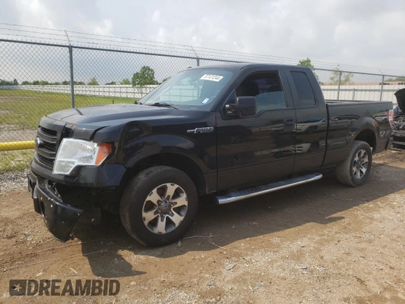 2013 Ford F-150 XL with VIN 1FTFX1CF3DFD45344, listed as a Copart auction lot 71118294 with 151,802 mi miles and Salvage title. Bid and sale history available at DreamBid. Image 1.
