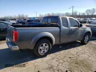 2007 Nissan Frontier SE with VIN 1N6AD06U57C420815, listed as a Copart auction lot 42594925 with 256,851 mi miles and Salvage title. Bid and sale history available at DreamBid. Image 3.