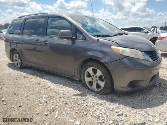 2011 Toyota Sienna LE AAS with VIN 5TDKK3DC9BS070590, listed as a Copart auction lot 50741155 with 217,271 mi miles and Salvage Title. Bid and sale history available at carsss.com. Image 4.