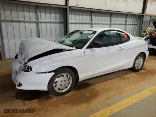 1997 Hyundai Tiburon with VIN KMHJG24M6VU052589, listed as a Copart auction lot 45118235 with 90,609 mi miles and Salvage Title. Bid and sale history available at carsss.com. Image 1.