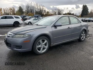 2007 Mazda 6 S Sport VE with VIN 1YVHP80D575M13667, listed as a Copart auction lot 80894484 with 188,180 mi miles and Salvage Title. Bid and sale history available at DreamBid. Image 1.