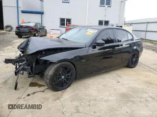 2009 BMW 3 Series 328i xDrive with VIN WBAPK53549A644022, listed as a Copart auction lot 58640555 with 162,545 mi miles and Salvage title. Bid and sale history available at DreamBid. Image 1.