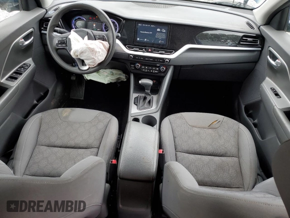 2020 Kia Niro LX with VIN KNDCB3LCXL5400086, listed as a Copart auction lot 49787675 with 66,067 mi miles and Salvage Title. Bid and sale history available at DreamBid. Image 8.