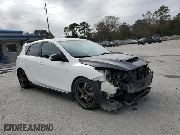 2013 Mazda 3 Mazdaspeed3 Touring with VIN JM1BL1L32D1839644, listed as a Copart auction lot 86135524 with 105,358 mi miles and Salvage Title. Bid and sale history available at DreamBid. Image 4.