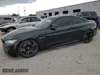 2017 BMW M4 with VIN WBS3R9C55HK709790, listed as a Copart auction lot 47598675 with 87,356 mi miles and Non Repairable. Bid and sale history available at carsss.com. Image 1.