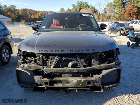 2019 Land Rover Range Rover Sport HST with VIN SALWS2SU9KA866463, listed as a Copart auction lot 78053824 with 29,828 mi miles and Salvage Title. Bid and sale history available at carsss.com. Image 5.